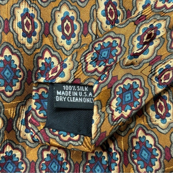 Zianetti Italian Silk Collection Men’s 100% Silk Neck Tie Career Dress Formal - Picture 3 of 5